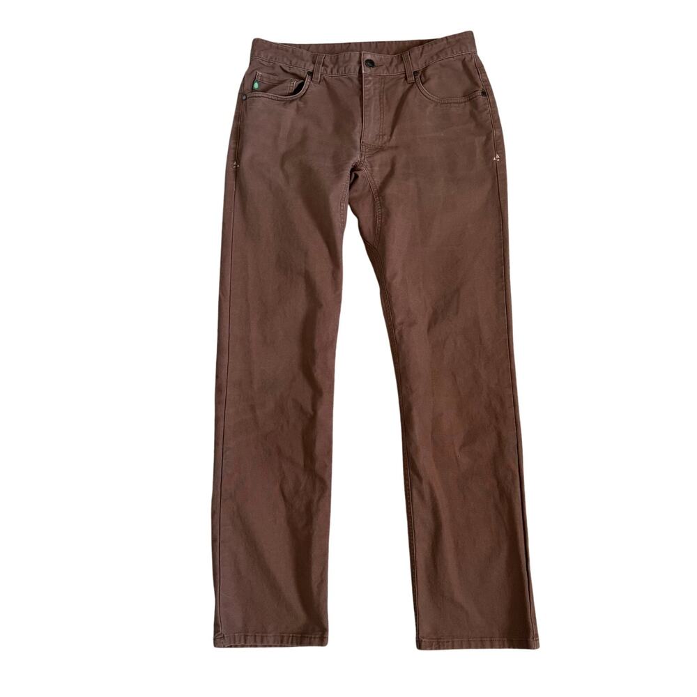 Stio Rivet Canvas Pants Mens 32R Outdoor Casual Hiking Straight Leg